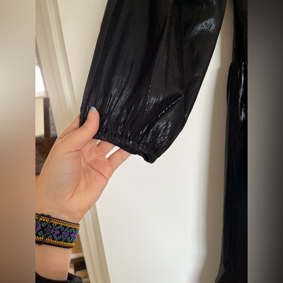 Baltic Born Black Shimmer Dress - Picture 5 of 6